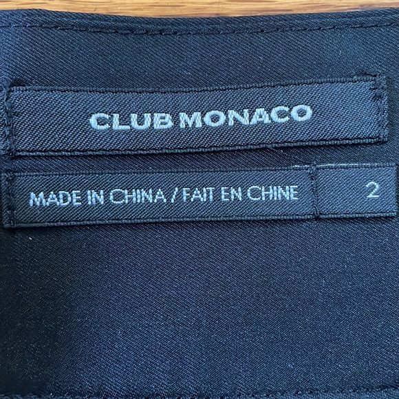 Gorgeous Club Monaco Black and White Skirt - Picture 3 of 3